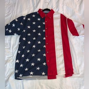USA button up